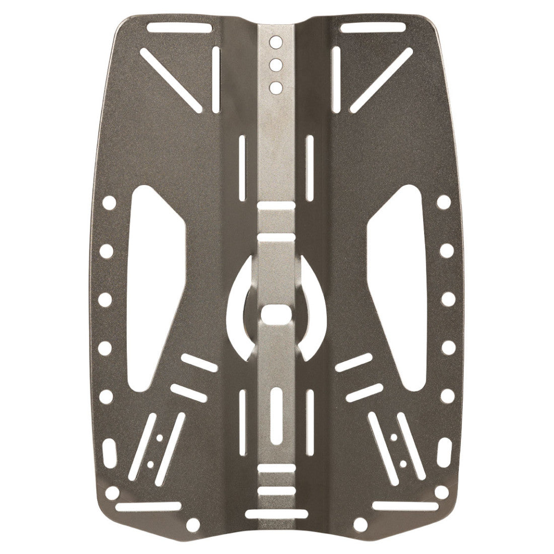 Hollis Stainless Steel or Aluminum Backplate 2.0 for Scuba Diving