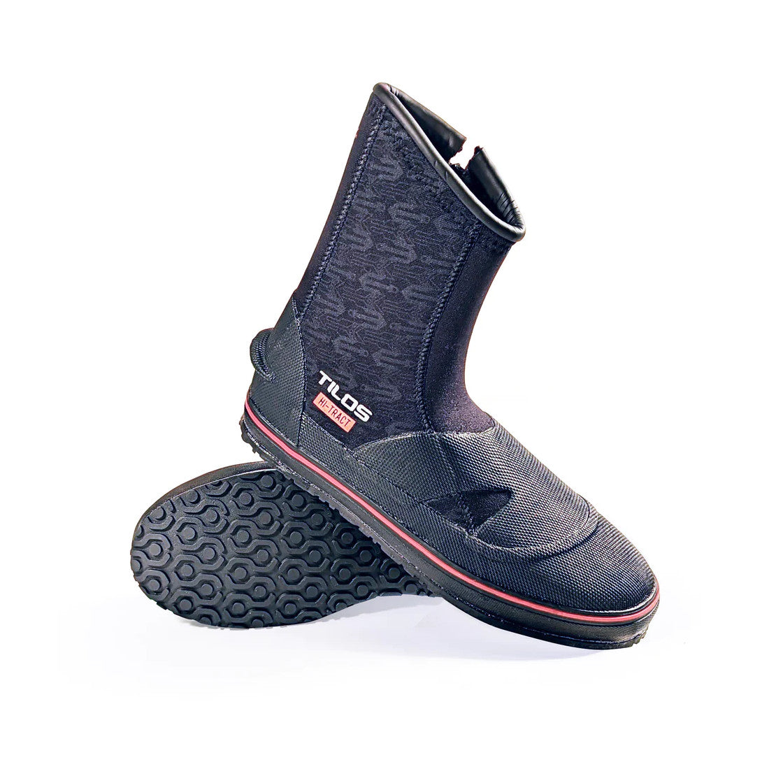 Tilos 6mm Thermoflare Hi-Tract Boots Semi-Dry Scuba Diving Booties