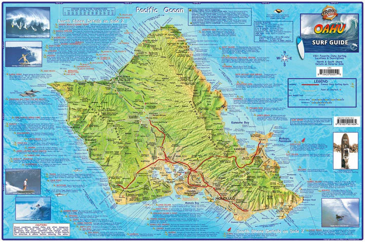 Oahu Surf Guide Side 1