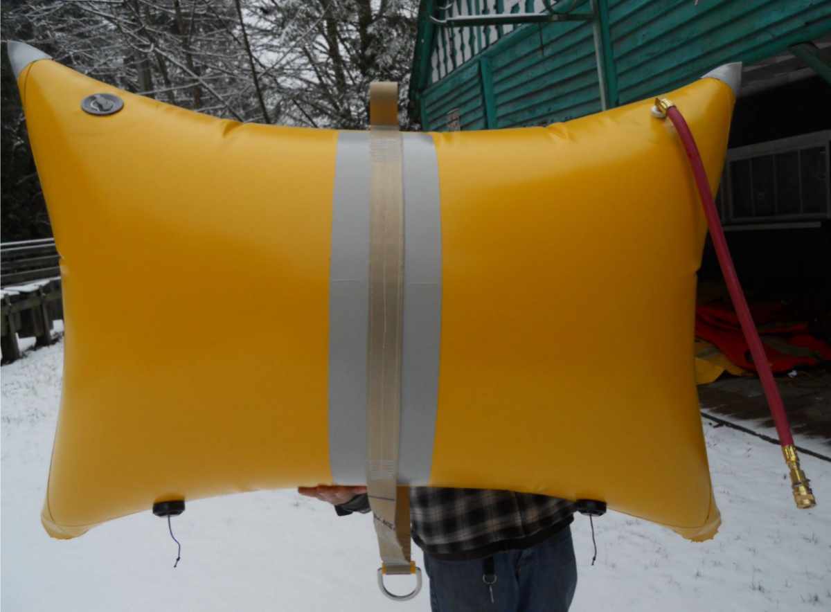 Carter Underwater Lift Bag Enclosed Pillow Lift Bags