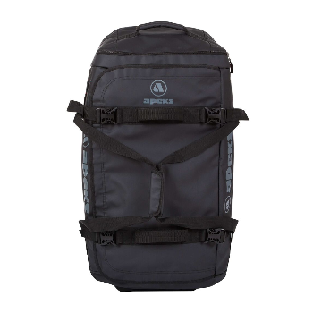 Apeks Roller Bag - Heavy Duty Travel Gear Luggage in 2 sizes (Carry-on and Larger)