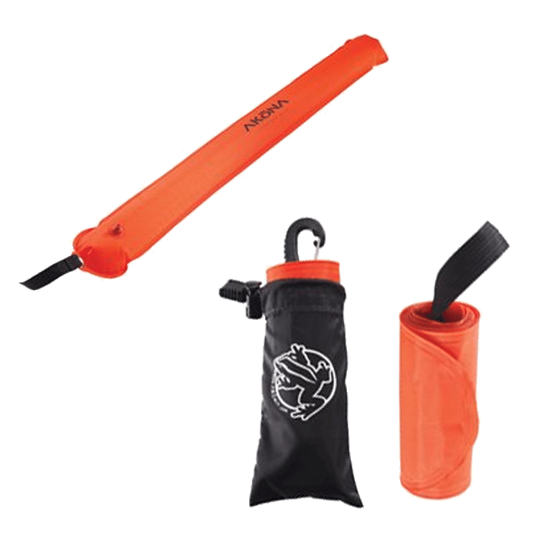 Akona Safety Tube Sausage Float Dive Signal Marker buoy SMB for Scuba Diving