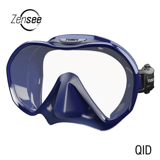 Tusa ZenSee Single Lens Scuba Diving Mask Frameless with Panoramic View
