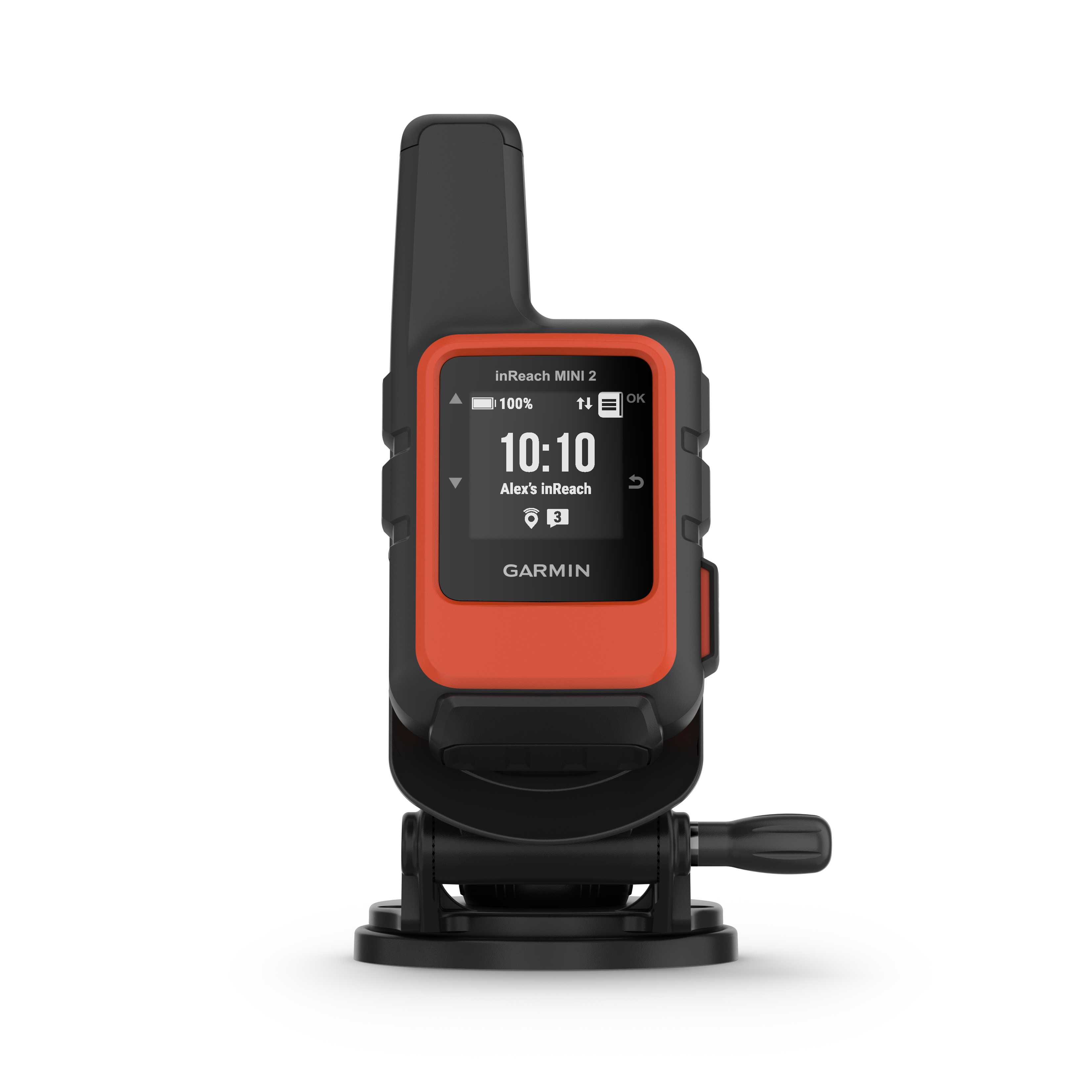 Garmin inReach Mini 2 Red Marine Satellite Communicator Device - Bundle