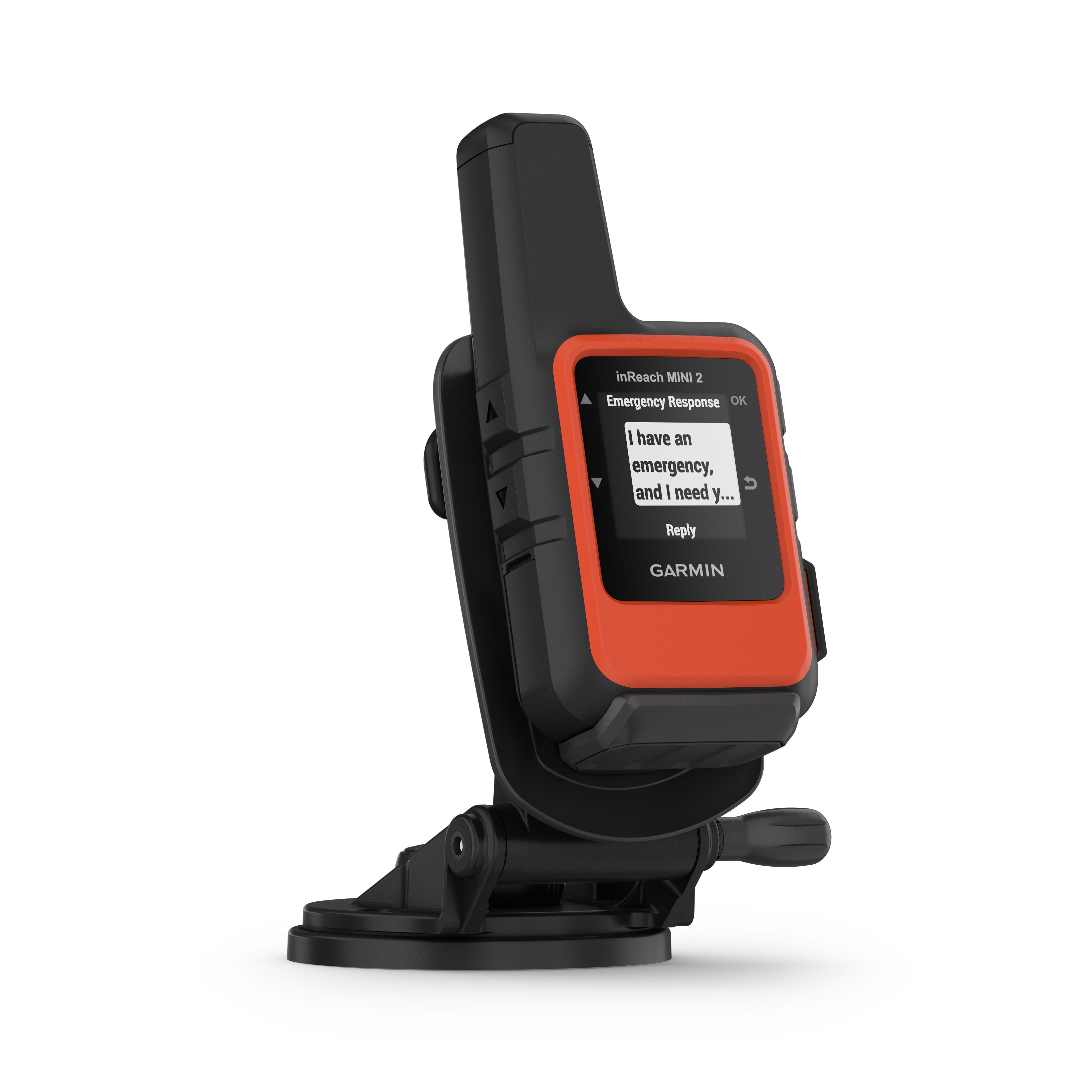 Garmin inReach Mini 2 Red Marine Satellite Communicator Device - Bundle