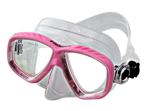 Promate Quality 2-Lens Double Edge Skirt Mask Prescription Lens Optional