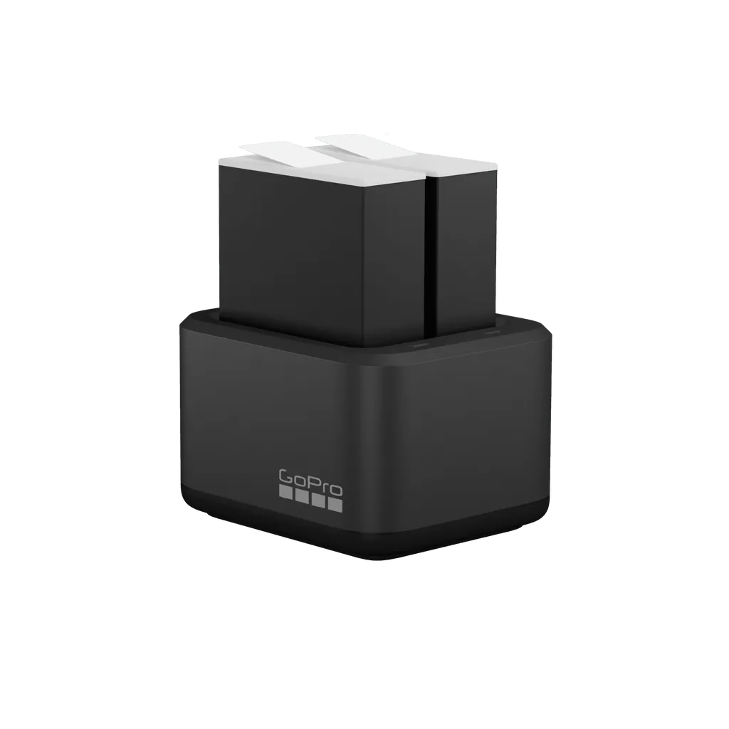 GoPro Dual Battery Charger + Battery For Hero9 to 12