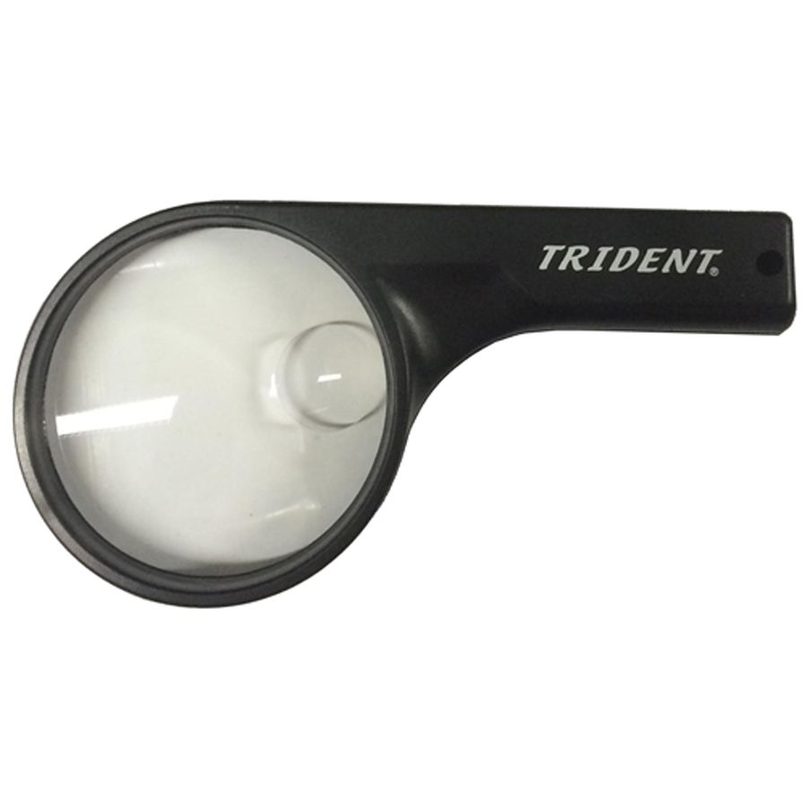 Trident Underwater Magnifying Glass Handheld Magnifier 2x Magnification Level