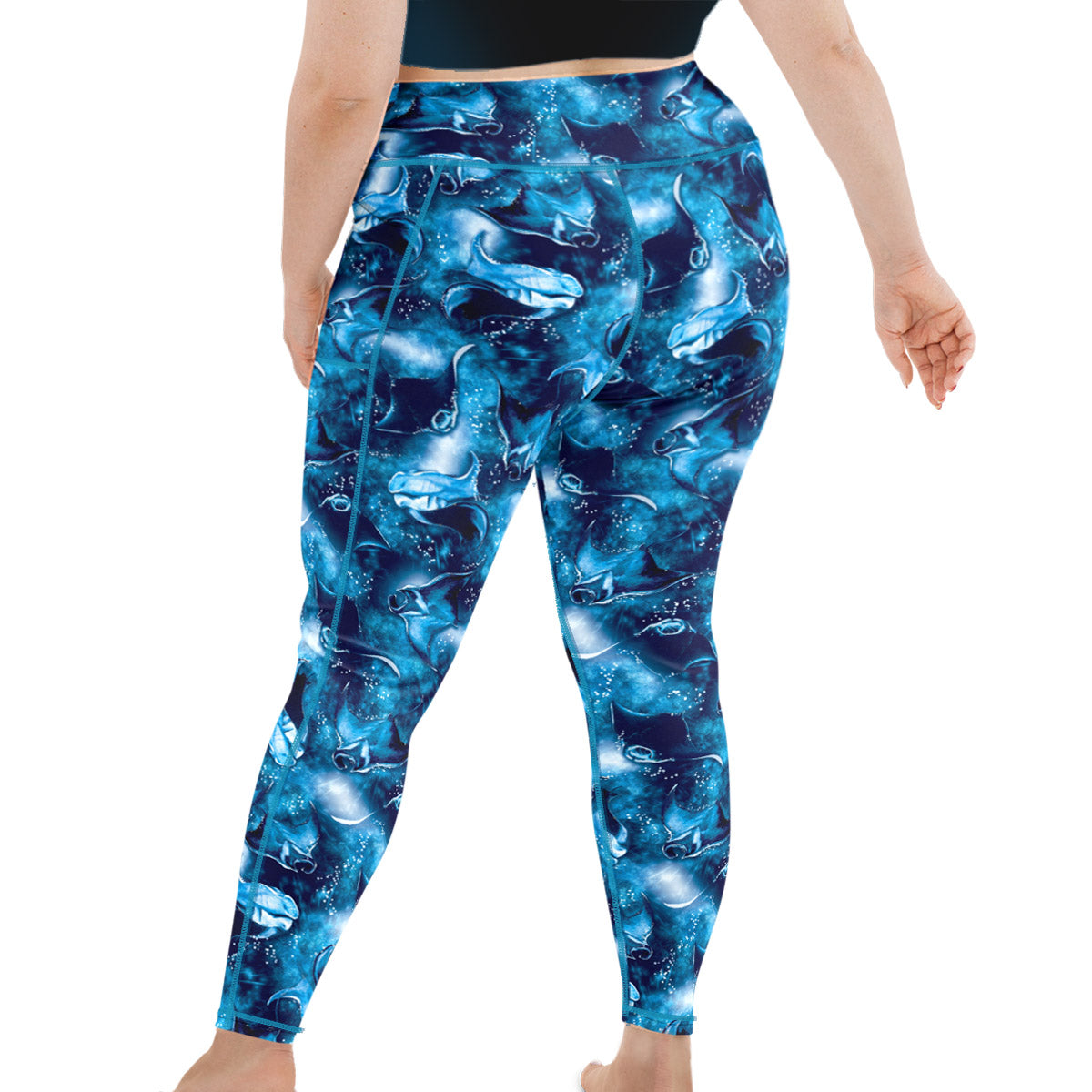 Spacefish Army Womens Manta Mayhem Leggings