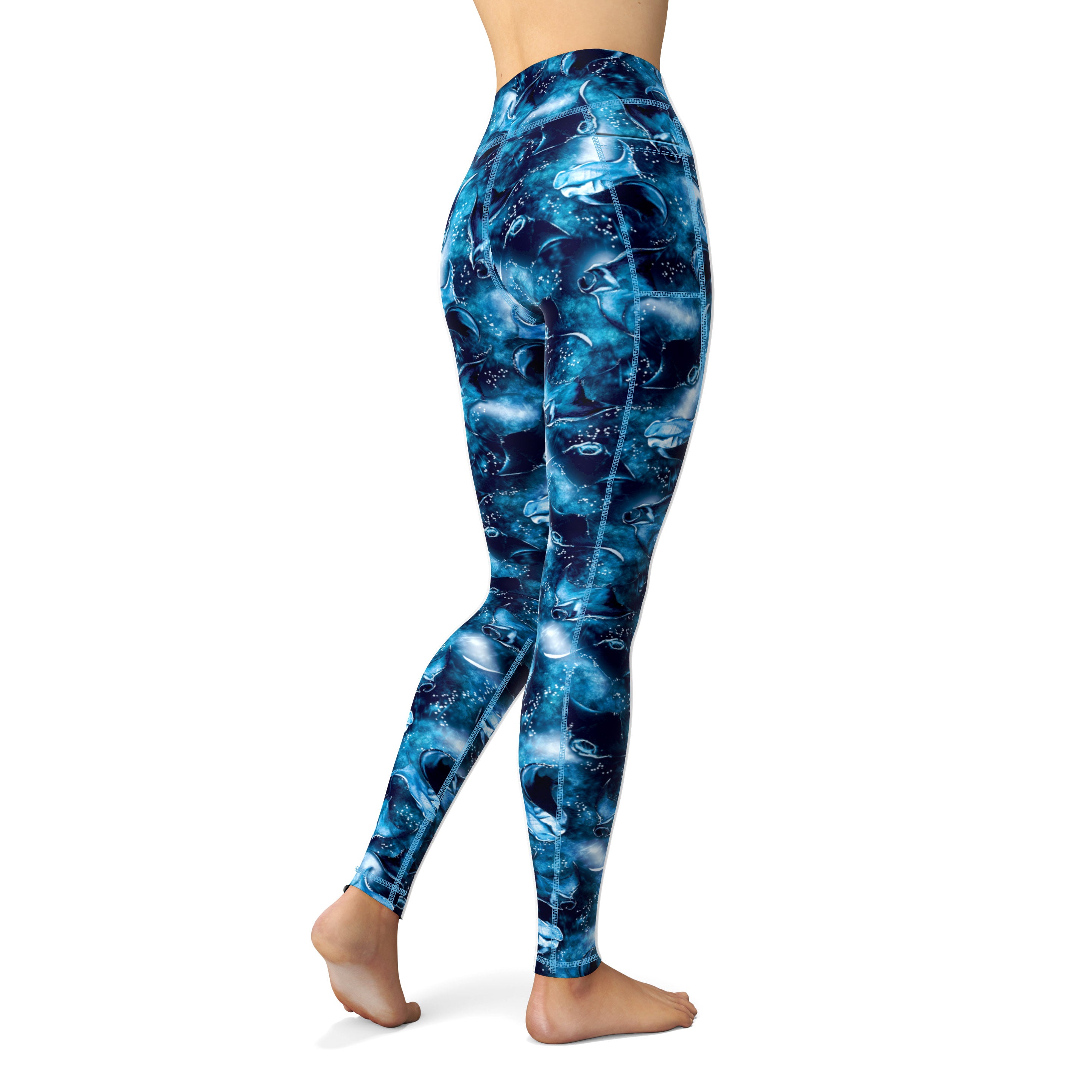 Spacefish Army Womens Manta Mayhem Leggings