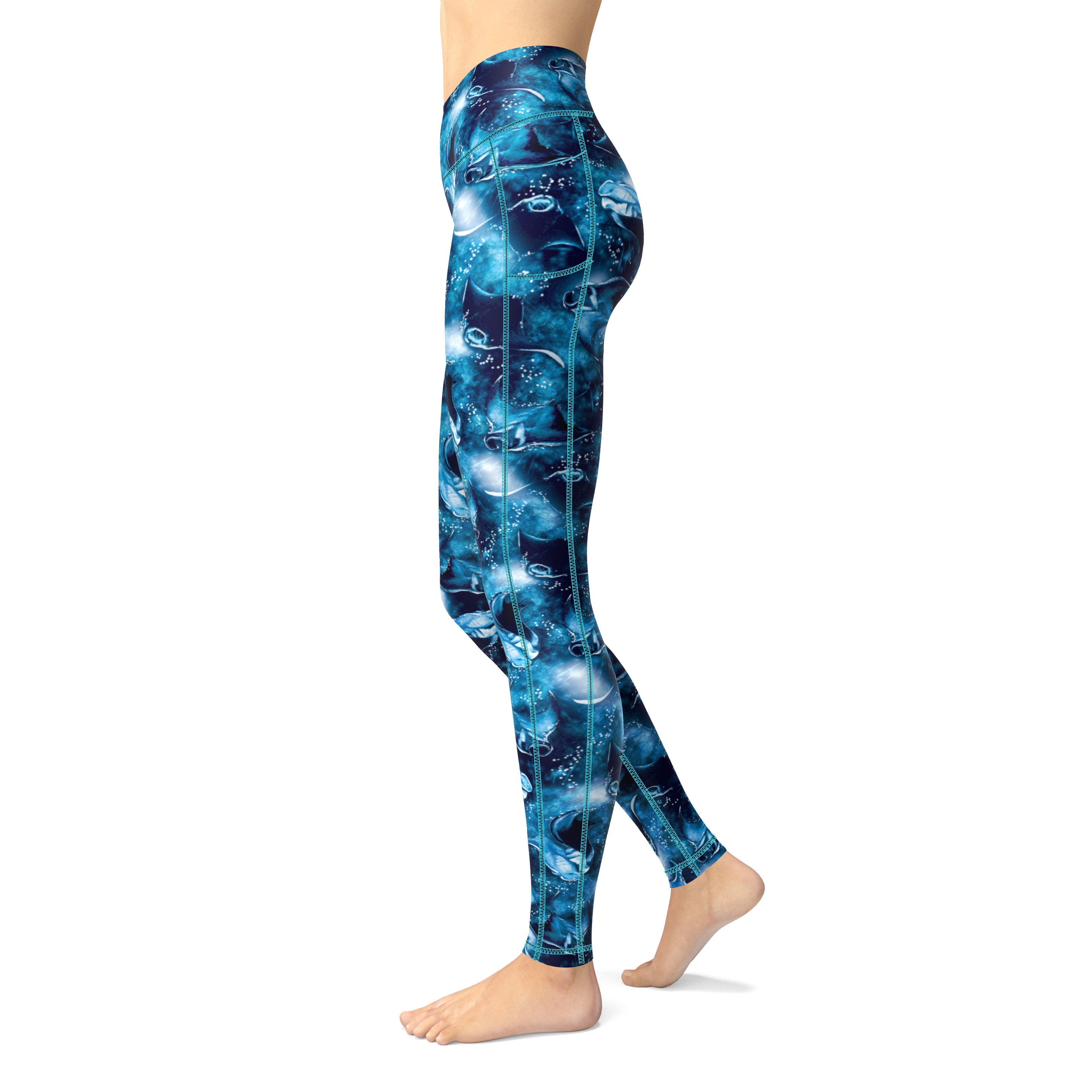 Spacefish Army Womens Manta Mayhem Leggings