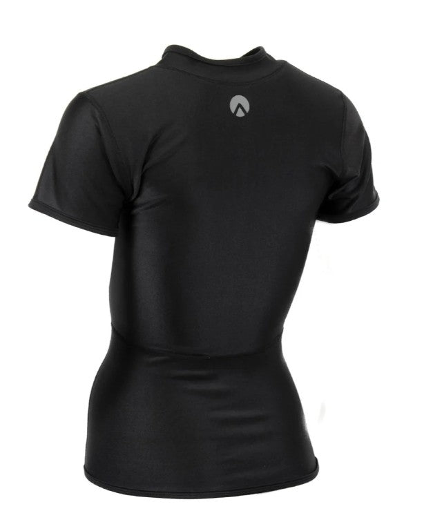Sharkskin Womens Chillproof 2025 Short Sleeve Chest Zip Top