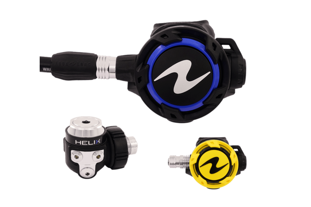 Aqua Lung Helix Stage3 1st, 2nd, Octo Pro Regulator Set