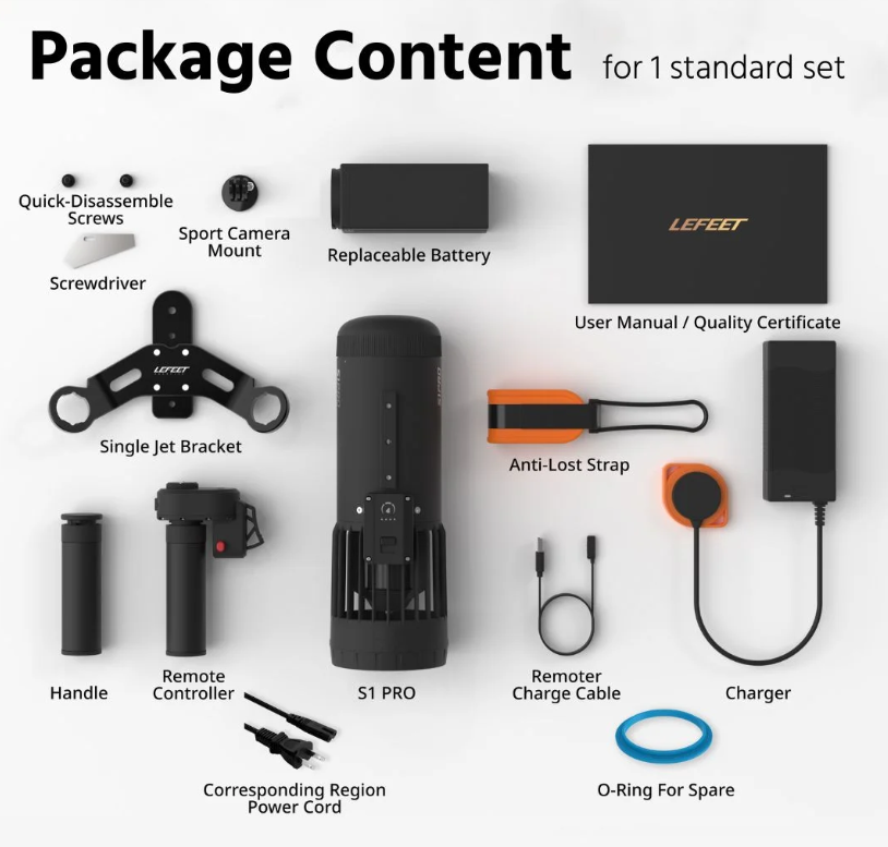 LEFEET S1 Pro Dual Water Scooter