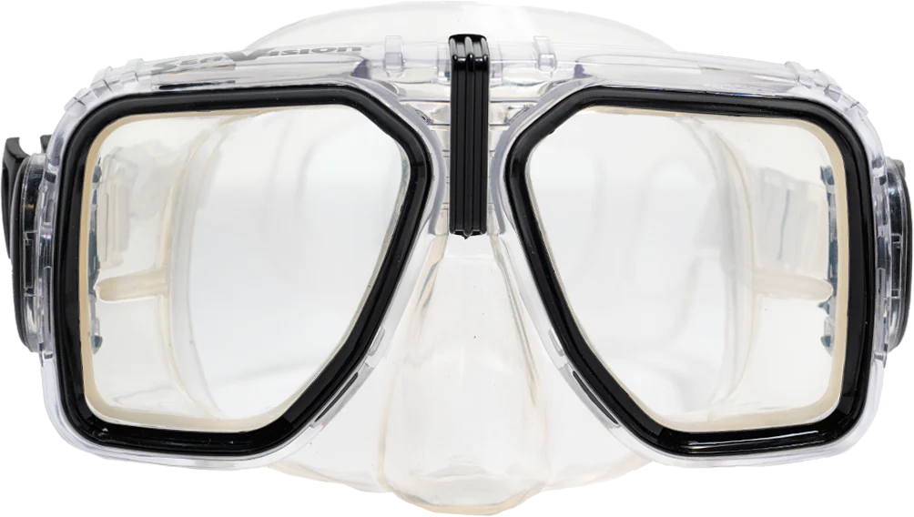 SeaVision Legacy 2000 Clear Low Volume Scuba Diving Mask