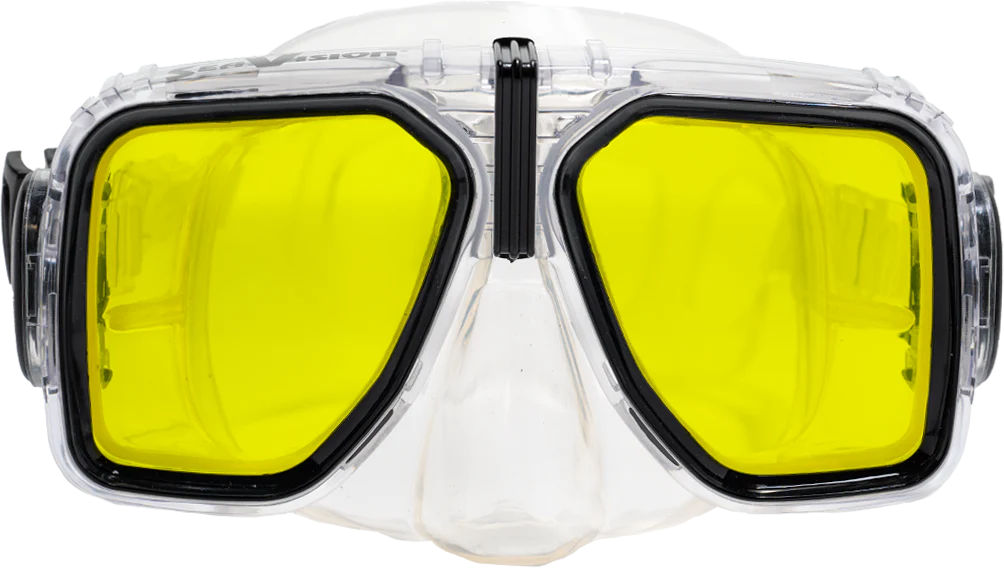 SeaVision Legacy 2000 Clear Low Volume Scuba Diving Mask