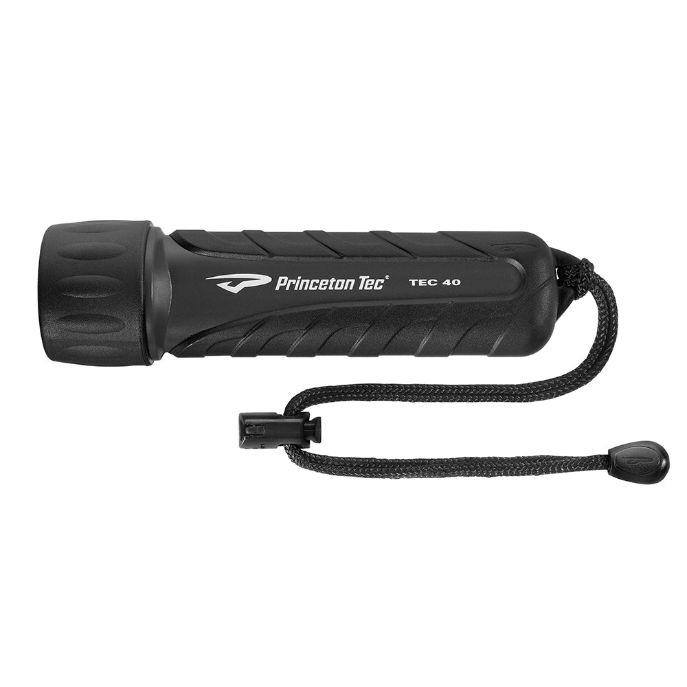 Princeton Tec TEC40 Handheld 28 Lumen Scuba Diving Light with Lanyard