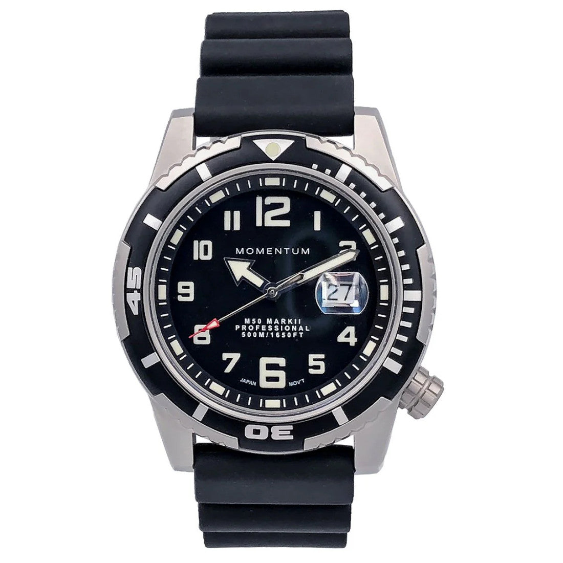 Momentum M50 Mark II Dive Watch with Scratchproof Sapphire Crystal Display