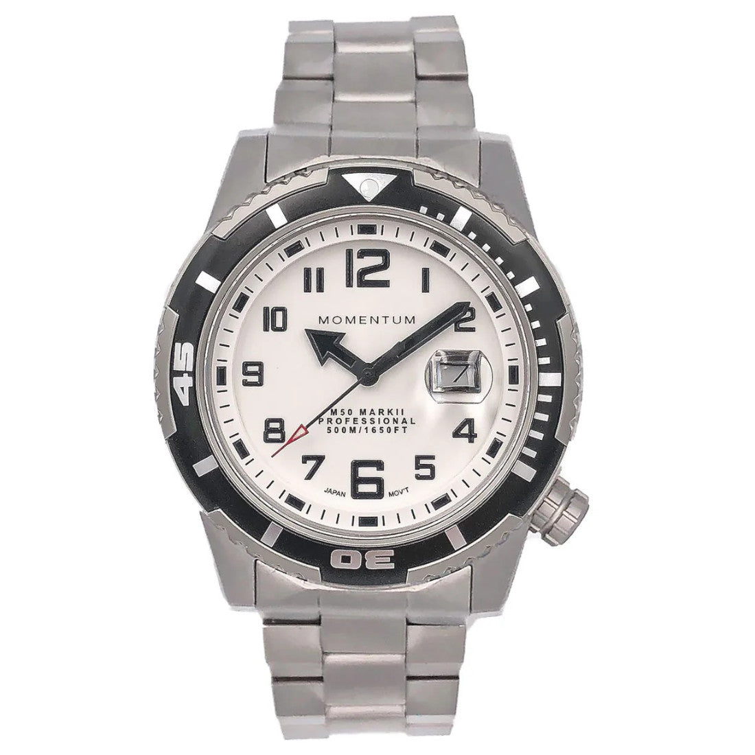 Momentum M50 Mark II Dive Watch with Scratchproof Sapphire Crystal Display
