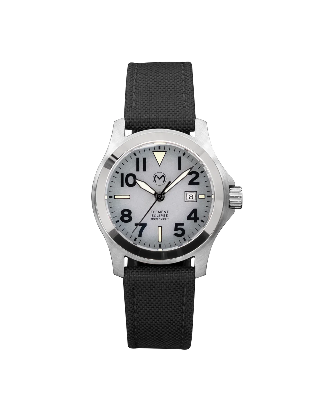 Momentum Atlas Eclipse Solar Steel 32mm Field Watch