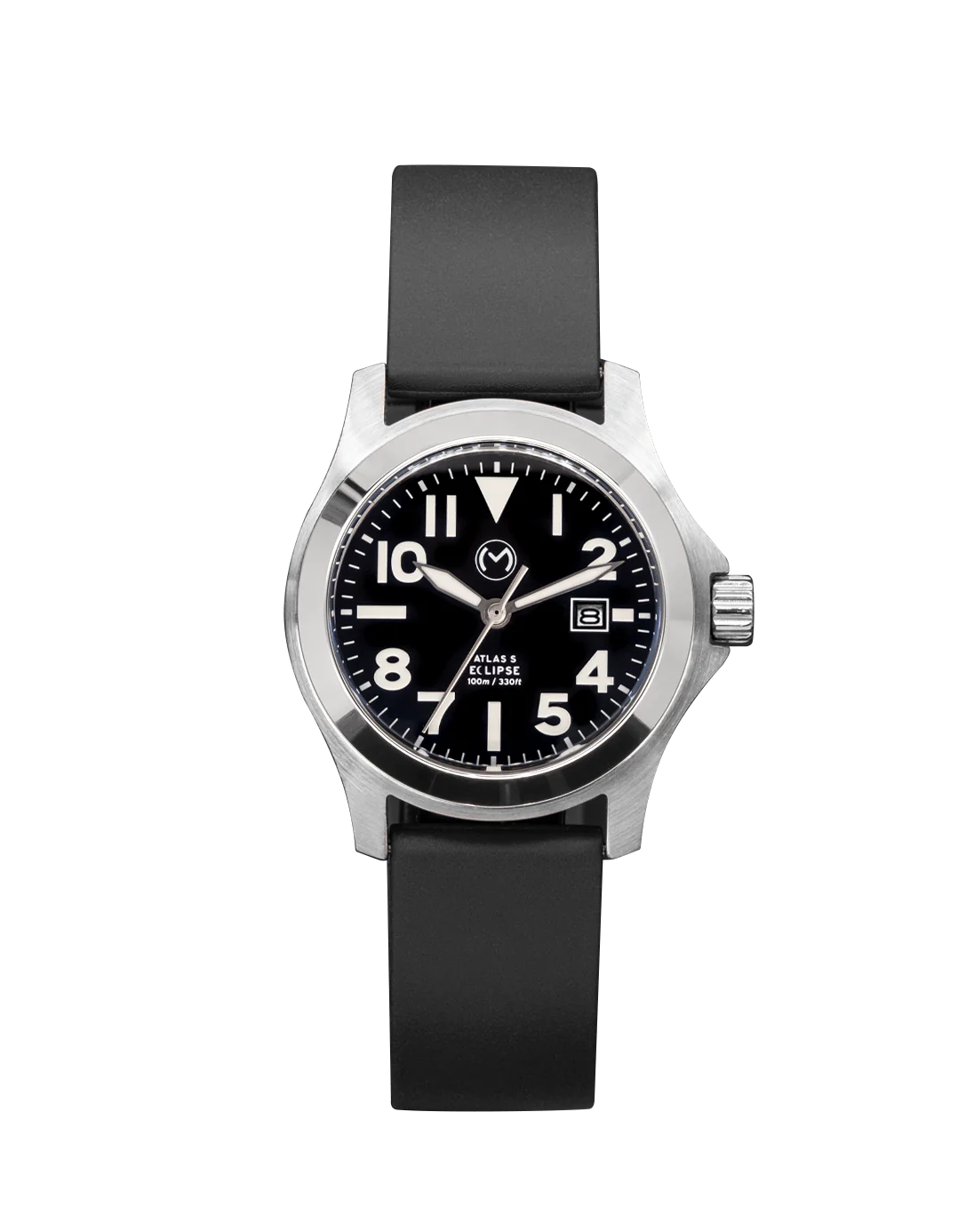 Momentum Atlas Eclipse Solar Steel 32mm Field Watch