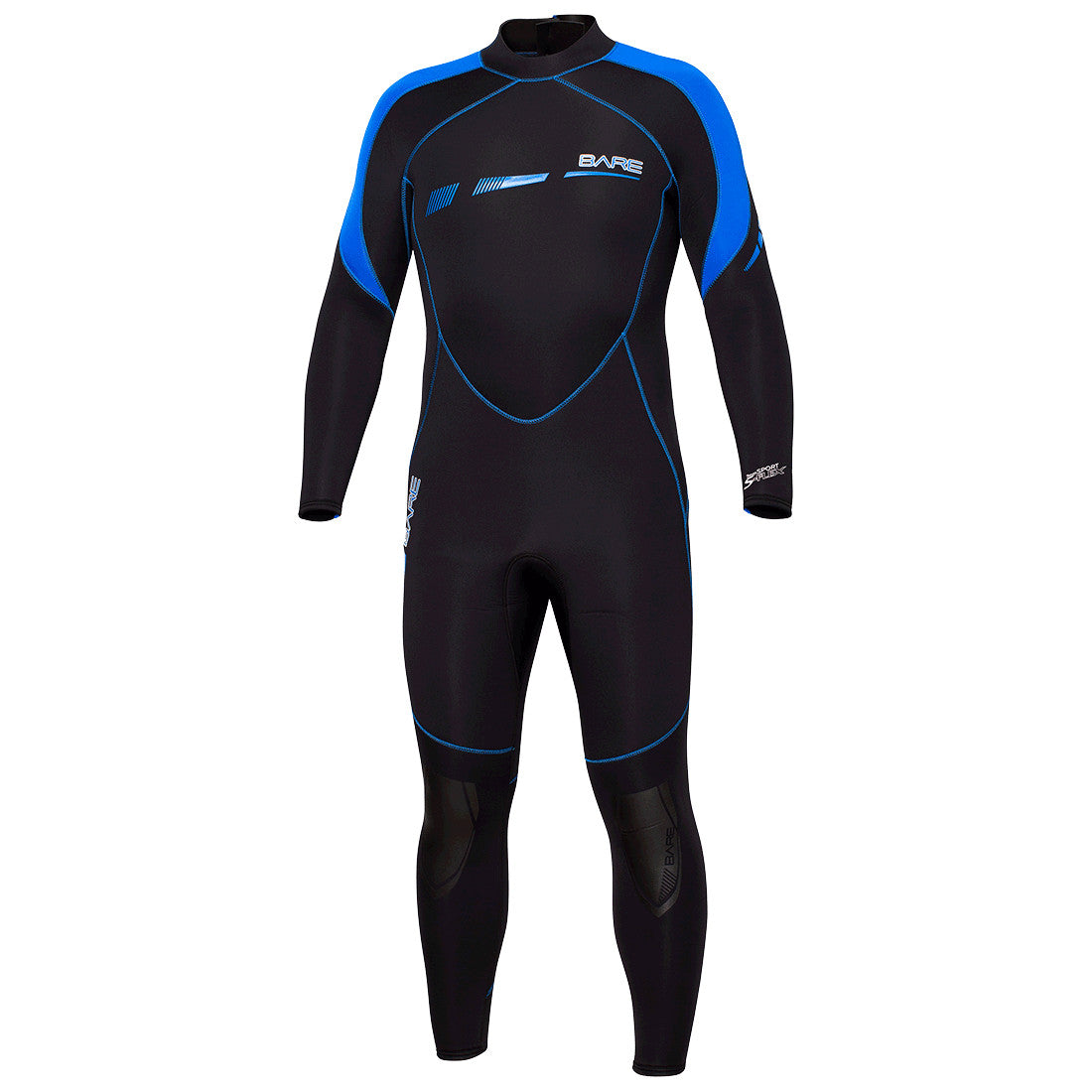 Bare 7mm Sport S-Flex Full Stretch Neoprene Men's Scuba Diving Wetsuit