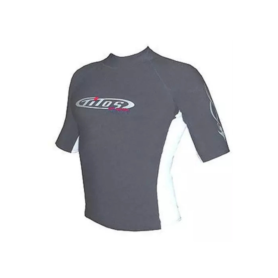 Rash Guard Short Sleeve for Scuba Diving, Surfing, Snorkeling, Water Sports Mens
