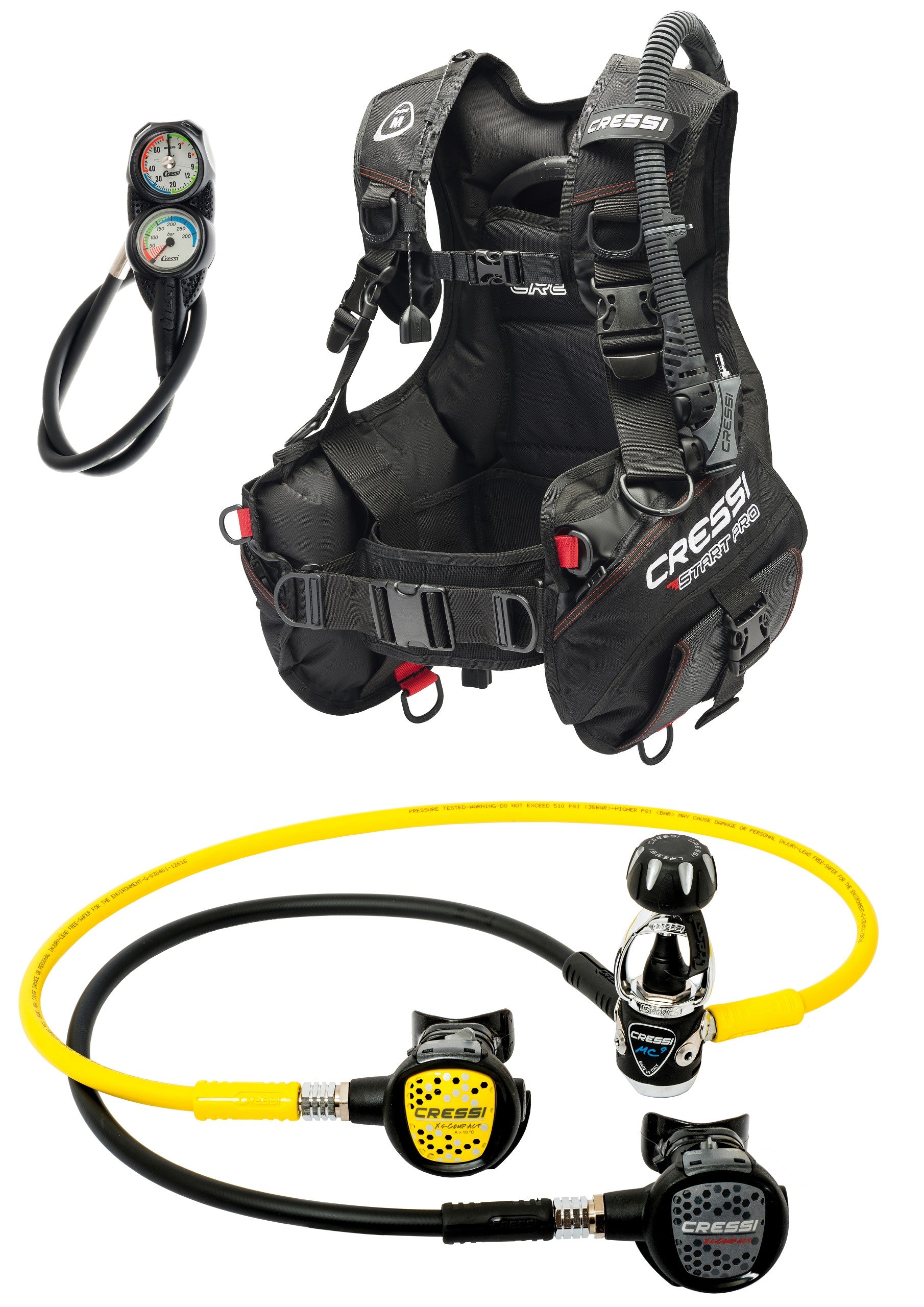 Cressi START-ER PRO Scuba Package
