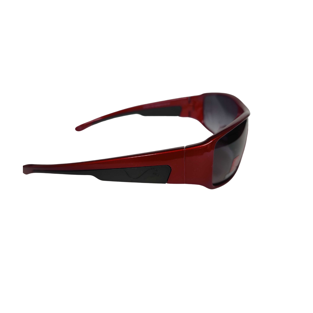 Puma Windchill 15010 Sunglasses Red w/Grey Gradient Lens