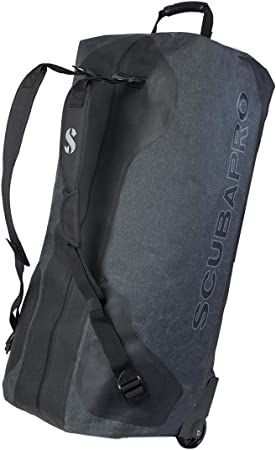 ScubaPro Dry Bag 120L Roller Travel with BackPack-style Duffel Handles