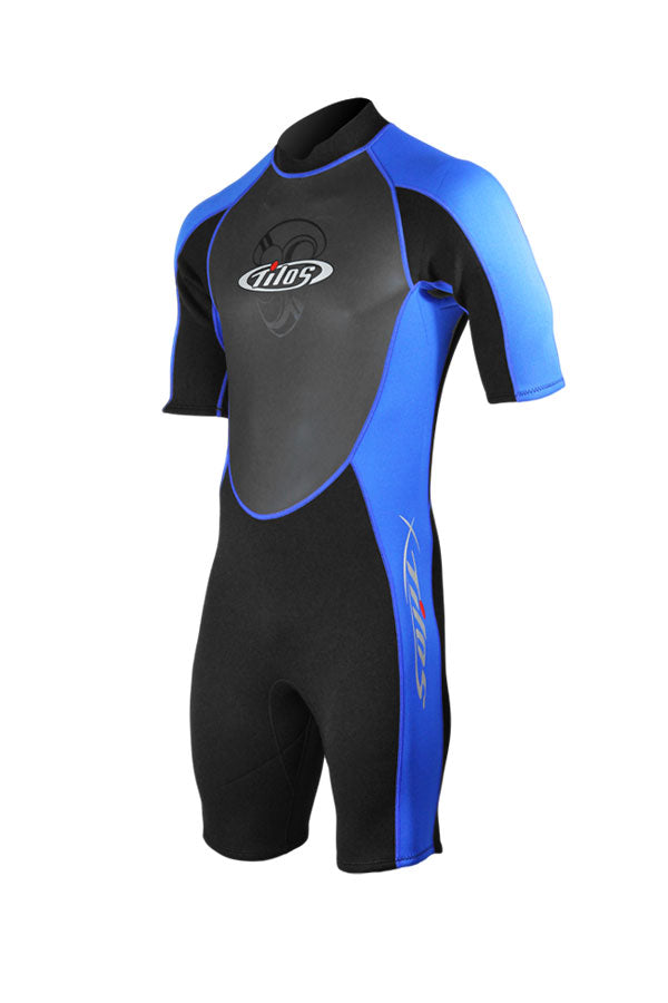 Tilos 2mm Mens Shorty for Diving, Surfing, Snorkeling, Water Sports