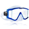 Tilos Panoramic Tru-View 3 Lens Mask for Scuba and Snorkeling