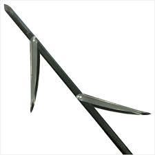 Rob Allen 7mm Double Flopper Notched Spear Shaft All Sizes