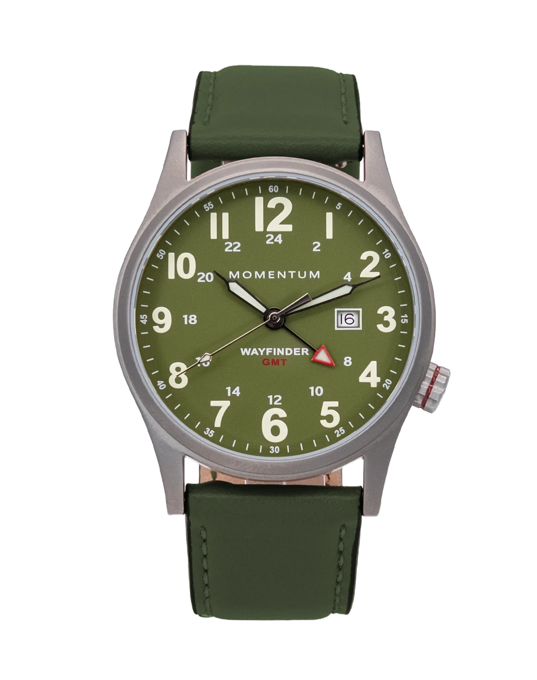 Momentum Wayfinder GMT Quartz 40mm Mens Watch