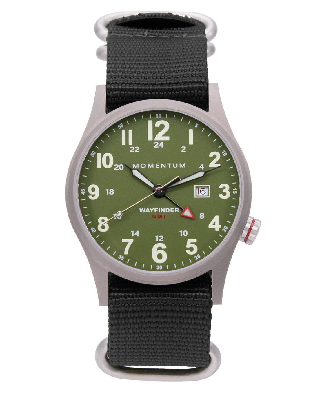 Momentum Wayfinder GMT Quartz 40mm Mens Watch