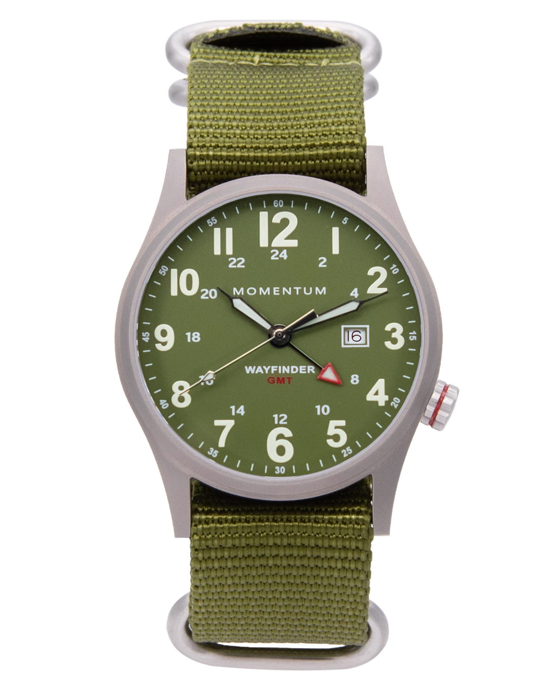 Momentum Wayfinder GMT Quartz 40mm Mens Watch
