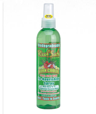 Reef Safe Biodegradeable Burn Cooler Re-Nourishing Spray with Aloe Vera