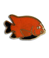 California State Marine Fish Garibaldi Pin CA Enameled