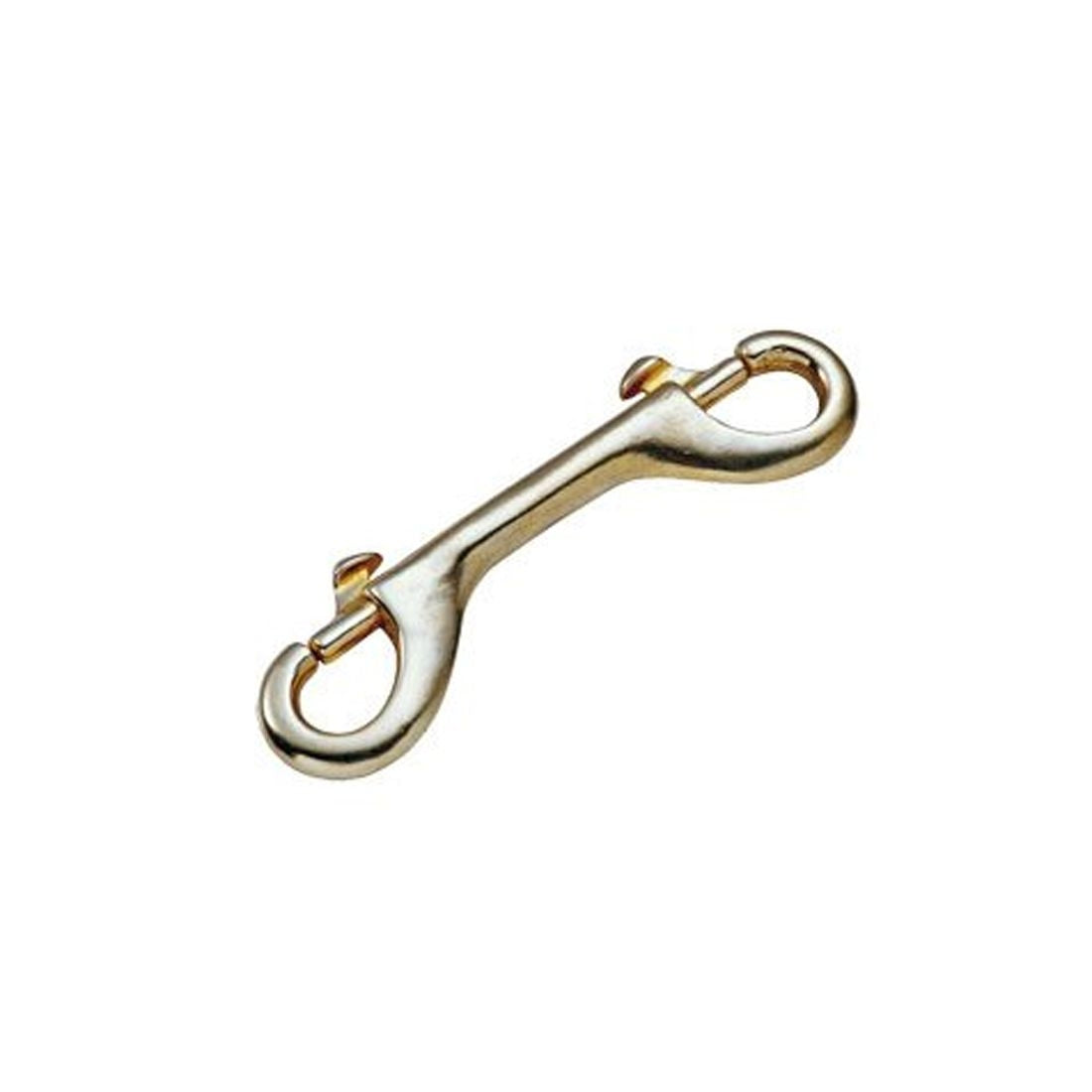 Trident Double Ended Brass Clip