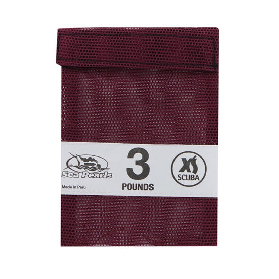 XS Scuba Weight Pouch or Bag - Velcro Opening Fill Your Own