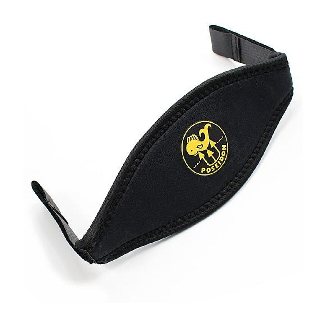 Poseidon Velcro Black Neoprene Padded Mask Strap