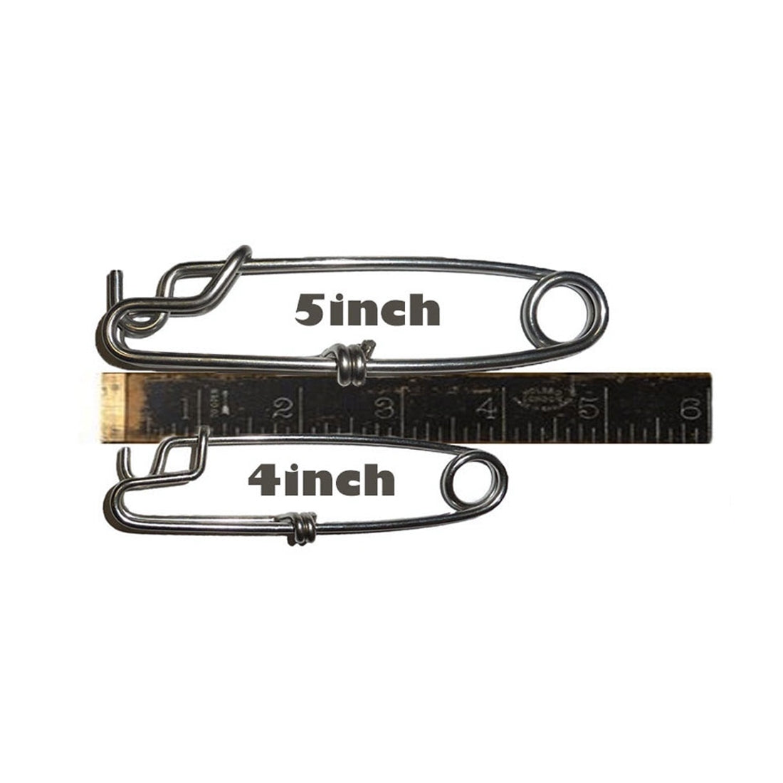 Heavy Duty Stainless Steel Tuna Clips for Rigging Spearfishing Floats