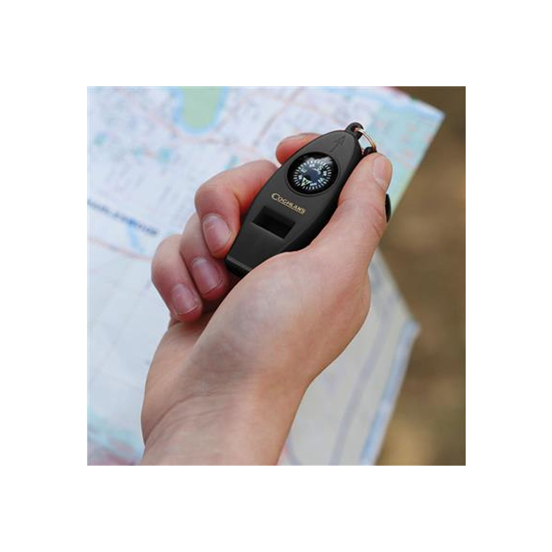 Coghlan's Four Function Whistle Essential Gear for Camping Backpacking