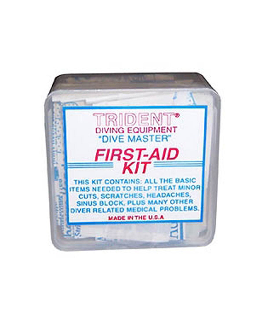Trident Dive Master First-Aid Kit for Scuba Diving, Snorkeling, and Swimming Injuries