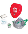 Emergency Pocket Mask for CPR First Aid with Case & O2 Port