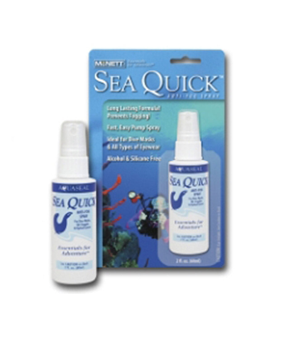 McNett Sea Quick Anti-Fog & Lens Cleaner Spray for Scuba Diving and Snorkeling