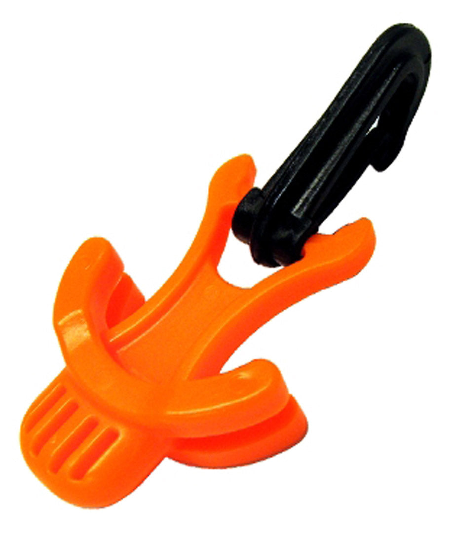 Scuba Regulator Octo Mouthpiece Holder BC/BCD Clip-On Anchor Style Retainer