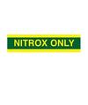Nitrox Only Tank Wrap Sticker For Easy Tank Identification