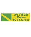 Nitrox Divers Do It Deeper Bumper Sticker for Cars, Boats, etc.
