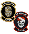 Innovative Scuba Embroidered Extreme or Professional Diver Patch